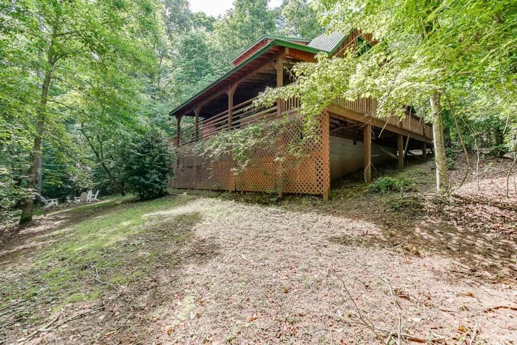 Cabin With Jacuzzi & Hydrotherapy Spanear Helen Cleveland Exterior foto